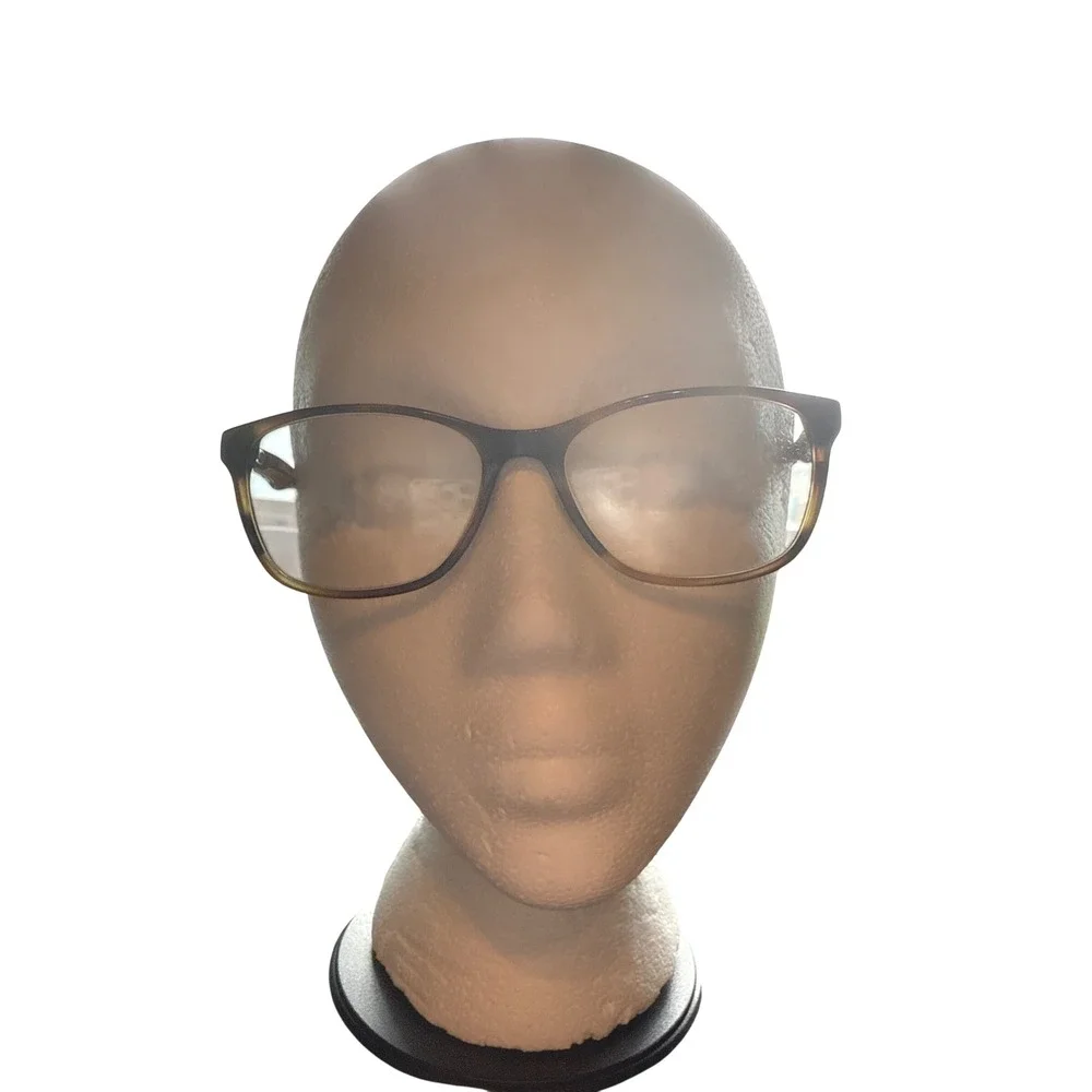 Swiss Eyeglasses Frames Yellow Marble Brown‎ Designer 55-17-140